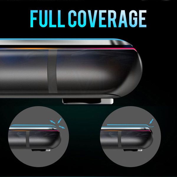 9d алюминиевого сплава закаленное стекло для iphone 8 plus 7 6 6s plus стеклянная крышка полный экран протектор для iphone x xs jllbfh outer