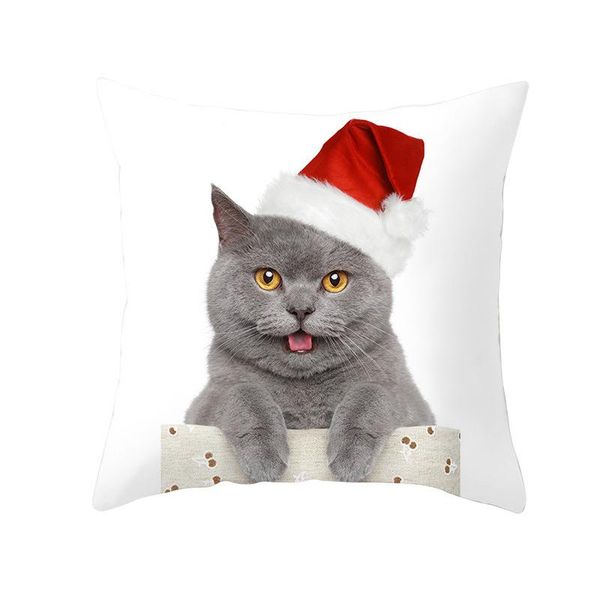 

2021 happy new year christmas decorations for home 2020 christmas ornaments navidad xmas gift christmas decorative cushion cover bbypdy
