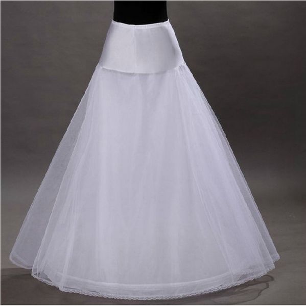 

petticoats a-line hem one steel ring double-layer yarn lace elastic lycra waist skirt support, White