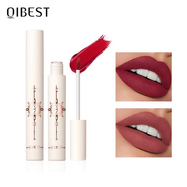 

qimatte liquid lipstick lips cosmetics foggy velvet lip gloss waterproof lip tint 12 colors light mist lipgloss