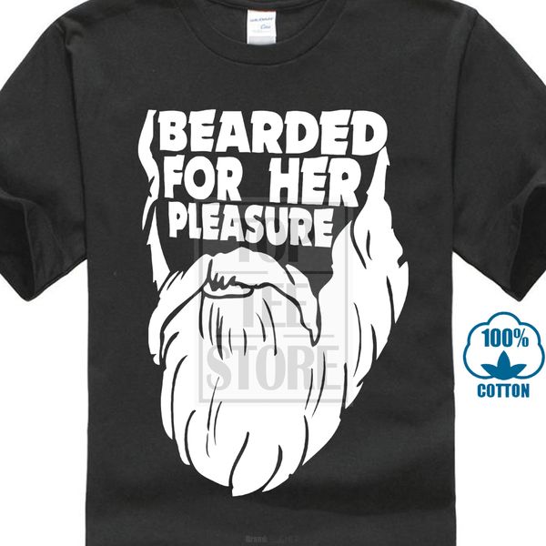 

sleeves man/boy gift bearded for her pleasure funny beard hipster new slogan cool t shirt 's crew neck sport hooded sweatshirt hoodie