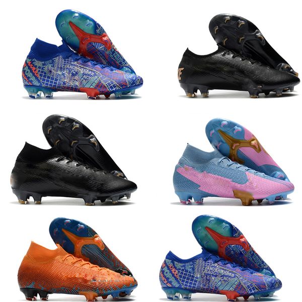 

mens high low ankle football boots cr7 mercurial superfly 7 elite ag soccer shoes neymar acc superfly vii 360 ronaldo soccer cleats