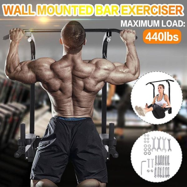 

horizontal bars multifunctional indoor home pull-ups knee raise heavy duty wall mounted bar exerciser body fitness strength training equipme
