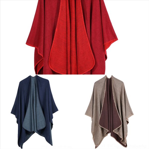 

5dxh cm плечо обертывания diy плащ вязаный шарф декоративный воротник маленький накидка высокого качества shl шаль сплошной цвет шарф завяза, Black