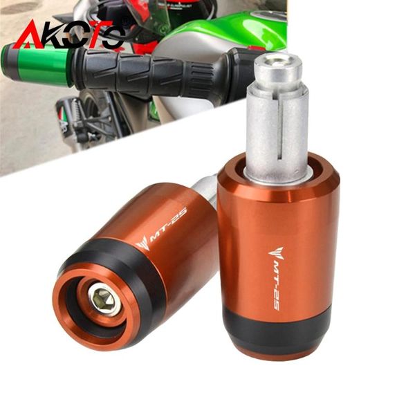 

motorcycle handlebar bar end plug balance pad for mt-25 mt25 mt 25 2014 2020 2020