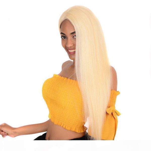 

full lace wig 613# blonde swiss hd transparent lace frontal wigs with baby hair glueless brazilian full lace virgin human hair wigs, Black;brown