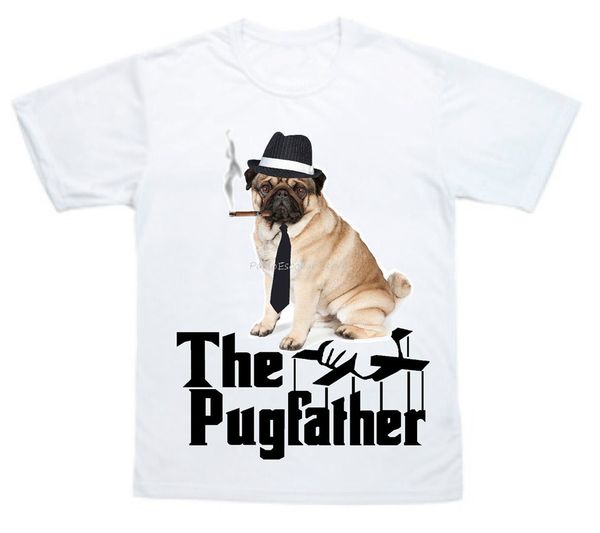 

men cotton the pug father funny pug can be personalised great gift for christmas adults casual hoodie designers t shirts sweatshirt