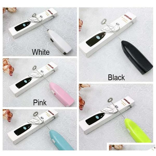 

home kitchen professional whisk frother handheld electric mixer 5 colors mini coffee milk egg beater mixer shaker jllqxp dhsybaby