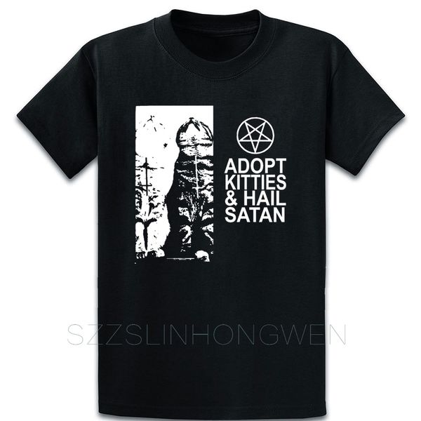 

принять kitties и радуйся сатана jesuss коротким рукавом повседневная размер over размер 5xl designer summer pictures мужской спорт толстовк