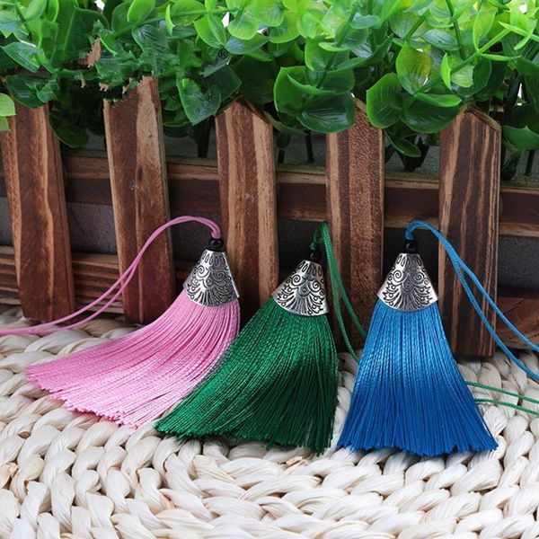 

5pcs multicolor polyester decorative tassel fringe diy craft supplies curtain garment sewing accessories jewelry making pendant h jllloq