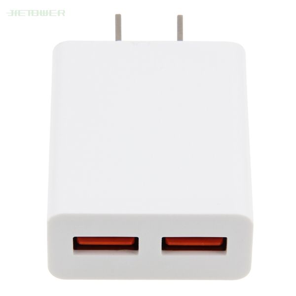 

wall charger dual usb wall charging charger us plug 2.1a ac power adapter wall charger plug 2 port 300pcs/lot