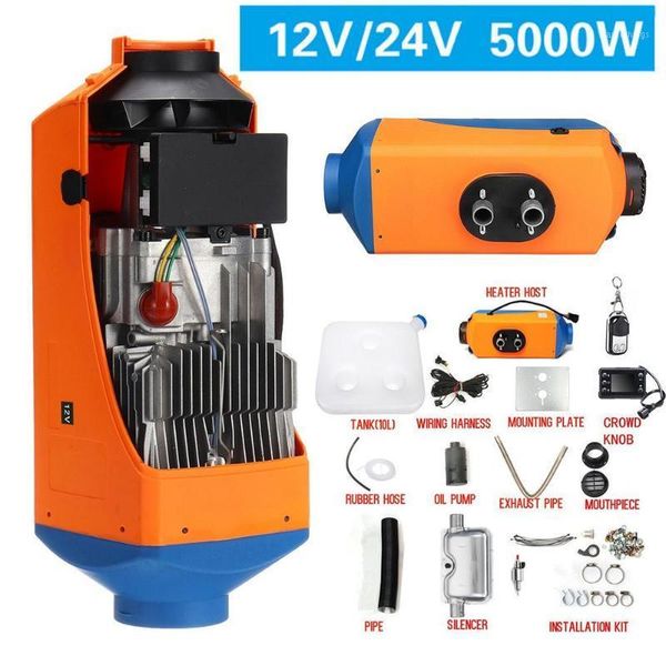 

5kw 12v/24v car heater parking heater for boats bus car with remote control and for air diesel1