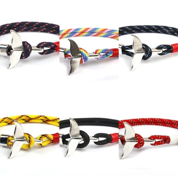 

0bryo fashionable braided ship fishtail hvl00 fashionable braided bracelet ship boat bracelet fishtail anchor anchor sale boat, Golden;silver