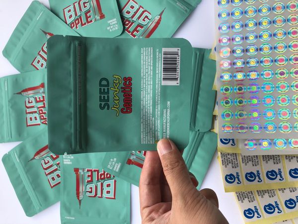 

3.5g bags big edibles proof smell apple bags mint local bags cookies mylar medicated bbyzx lipper