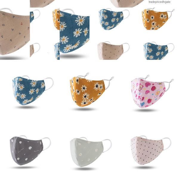 

kids washable 100% face cotton mouth cartoon reusable mask with filter dus b533 ganz