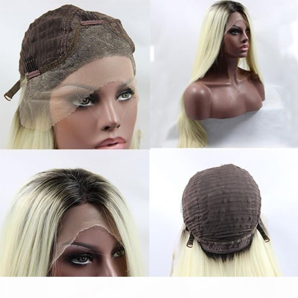 

synthetic hair wigs platinum blonde wigs body wave lace front wigs for black women wig