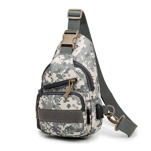 

new tactical pack bag with molle webbing and water resistant messenger crossbody bags men usb chest bag