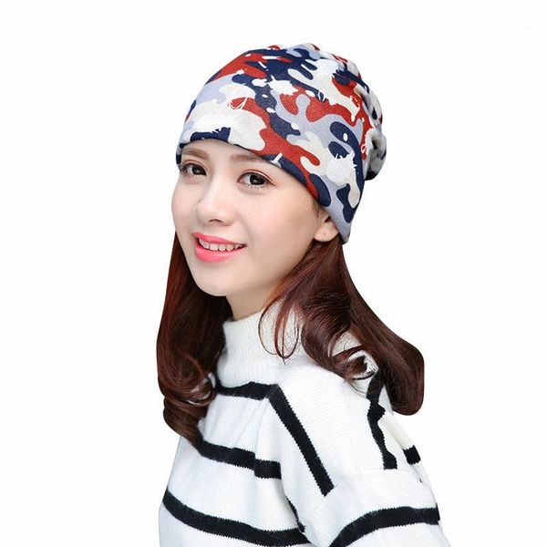 

beanies fashion hats women winter cotton ski hat scarf dual-use head hooded cap earmuffs caps male beanie1