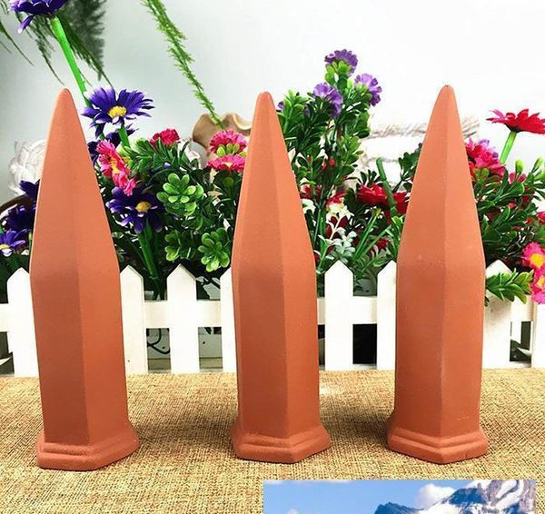 

4pcs/lot 3 lots moq modern terracotta plant self-watering stakes, vacation plant waterer irrigation system wate sqcriw sports2010