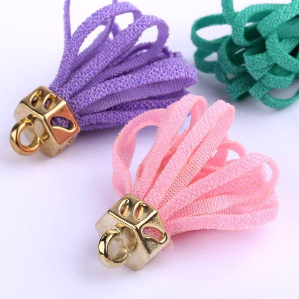 

10pcs 3.5cm mini rayon flower tassels fringe diy craft decor supplies earrings necklaces jewelry makes curtain accessories h wmtzni