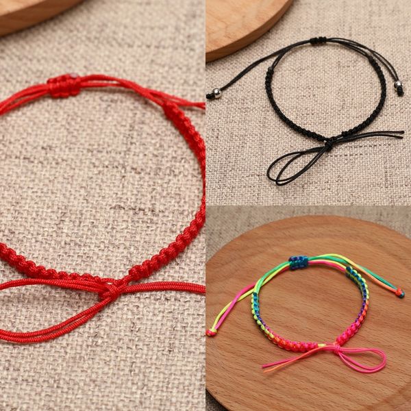 

vqzkd hand bracelet diy rope can diy bracelet rope wear pearl red semi-finished woven with various colors accessories pzvet, Golden;silver