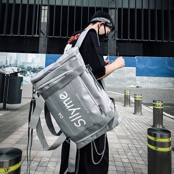 

new fashion brand leisure canvas ins high school students' schoolbag women's korean men's travel backpack c1111