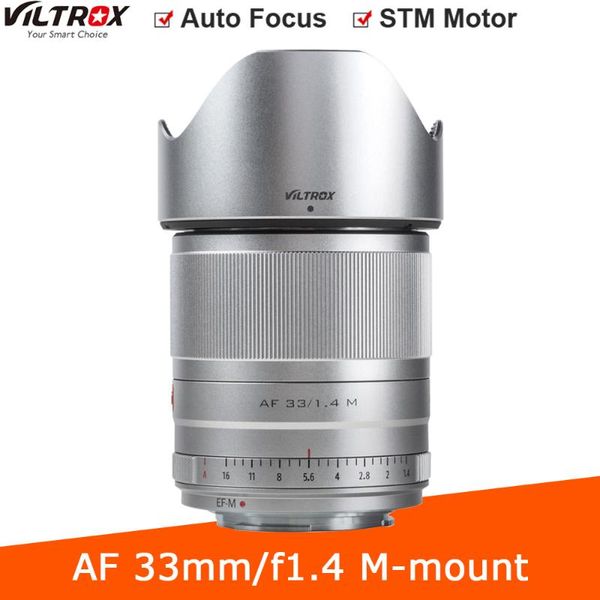 

other cctv cameras viltrox af33/f1.4m auto focus camera lens aps-c f1.4 large aperture m-mount replacement for canon eos m3/m5/m6/m6 mark ii