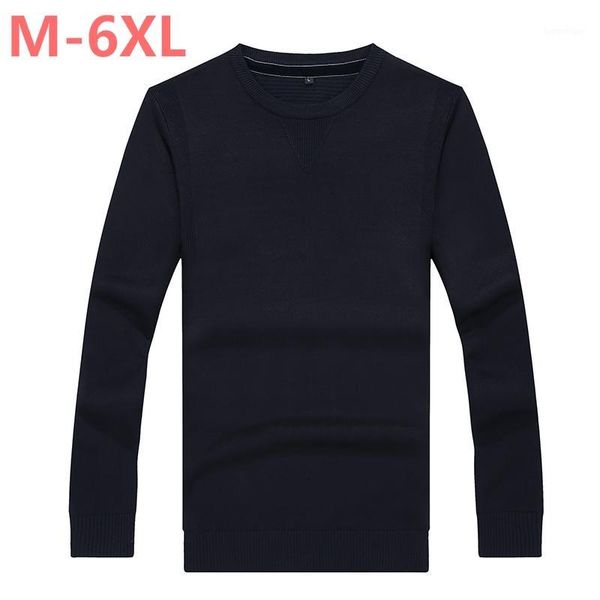

men's sweaters 8xl 6xl 5xl autumn casual men's sweater o-neck striped loose fit knittwear mens pullovers pullover men pull homme1, White;black