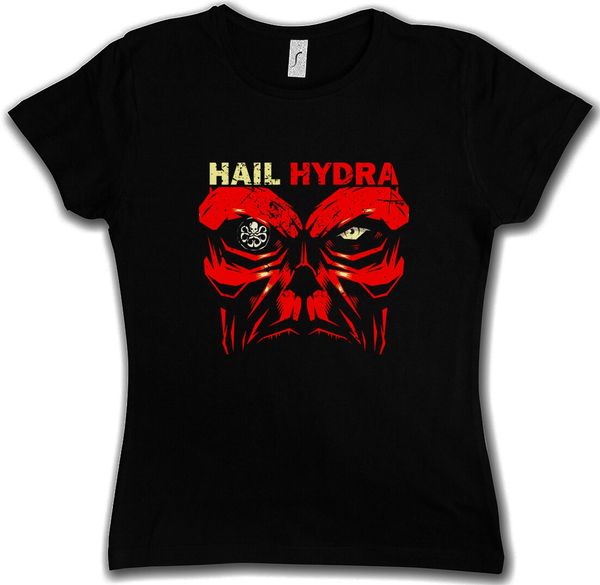 

hail hydra woman t-shirt - captain heil red skull world war comic hero shield sport hooded sweatshirt hoodie
