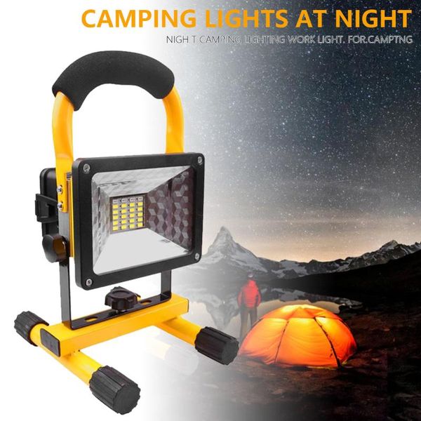 

led searchlight portable spotlights30w cob work lamp led portable lantern camping light spotlight emergency light