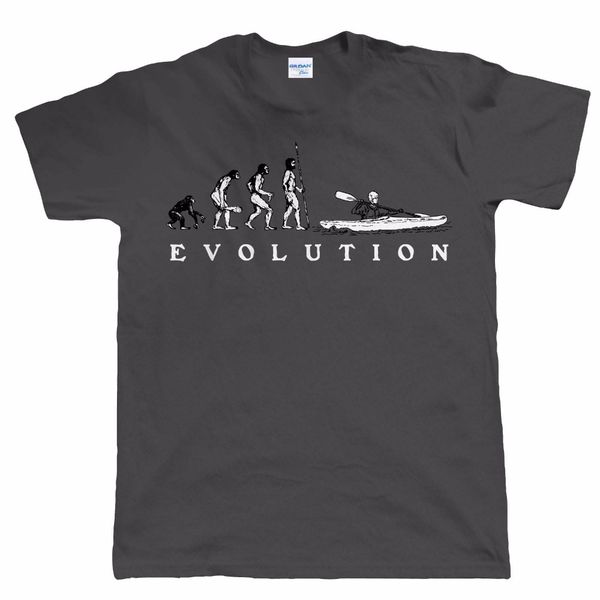

мужские o шеи дизайнерские горячие взрослых продажа casual tee shirt эволюция байдарка каноэ, человек customize футболки спорт толстовка с к