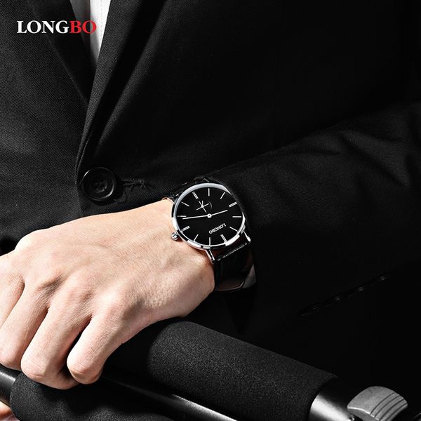 

2020 longbo brand fashion lover watches classic men women watch waterproof casual couple wristwatch mujer new hombre reloj gift 80320, Slivery;brown
