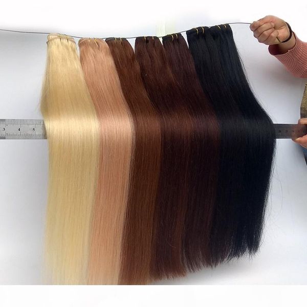 

brazilian virgin hair bundles remy human hair extensions black brown blonde grey red blue human hair weave wholesalers 12-26inch cheap