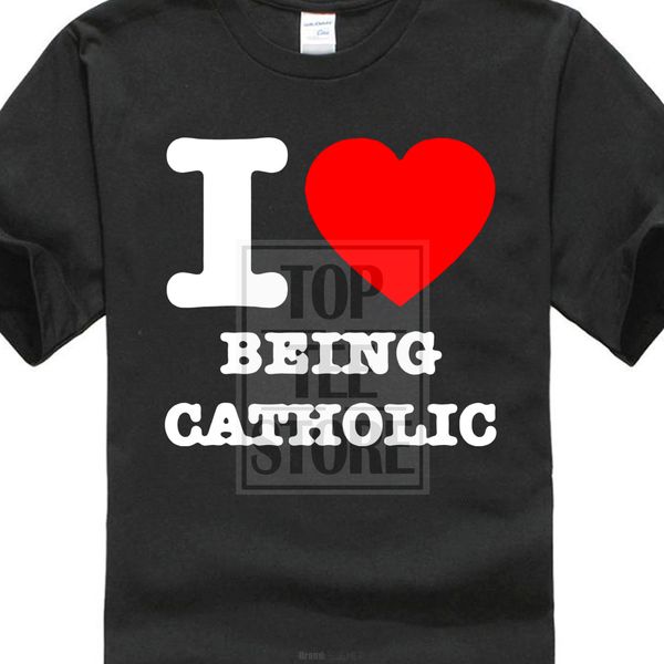 

i love being catholic t-shirt 2018 create shirts t-shirt great discount harajuku tshirt create shirts sport hooded sweatshirt hoodie