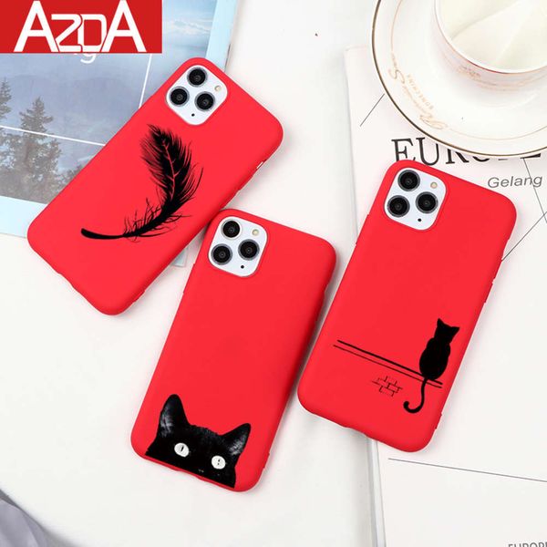 

soft tpu et with cat drawing for vip, rear et with cat dign for vip 11 pro xs max xr x 6 6s 7 8 plus 5 5s se 2020vfe1