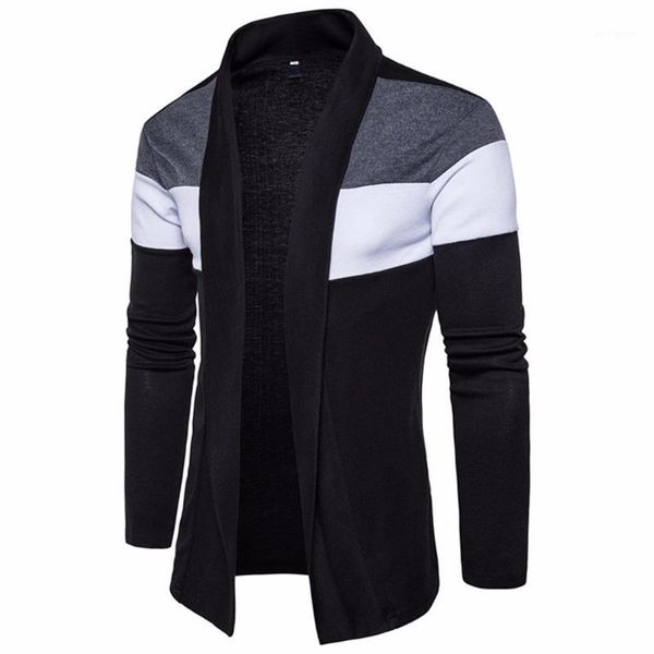 

envmenst new brand cotton sweater men long sleeve cardigan mens v-neck sweaters solid fit casual style men's clothing1, White;black