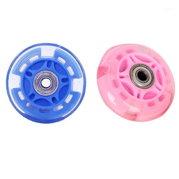 

4pcs inline roller skates, roller flashing wheels, wear-resistant pu material, soft rubber, silent light1