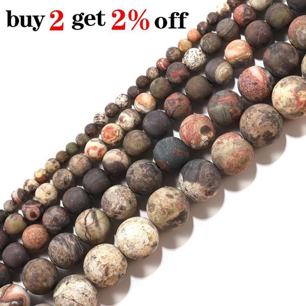 

1strand lot 4 6 8 10mm dull polish matte flower natural stone round loose spacer beads for diy bracelet jewelry makings supplies h wmtdyb