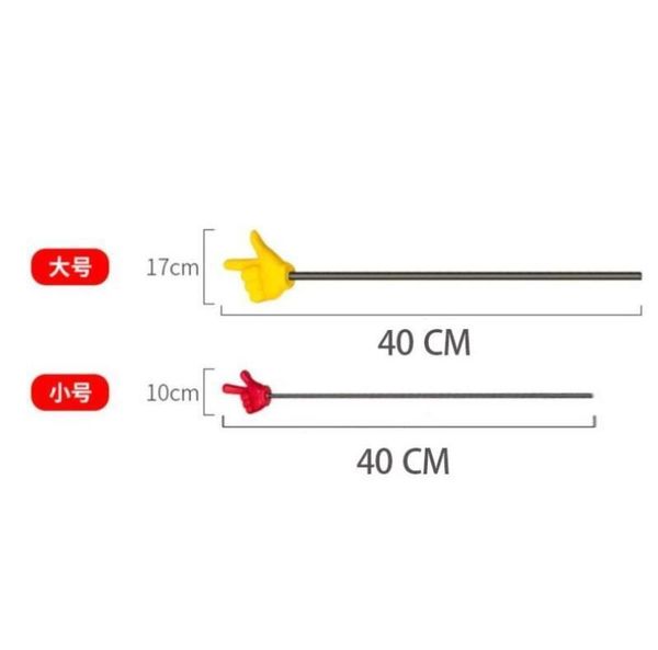 

index finger fun gesture party size play games toys flip red kindergarten teaching stick decompression