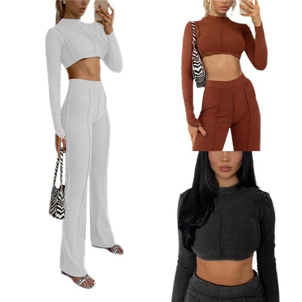 

2pcs daily outfits letter print long-sleeves hoodie + elastic-waist pants suit for little boys, girls 2-7 years tracksuit 2021, Gray