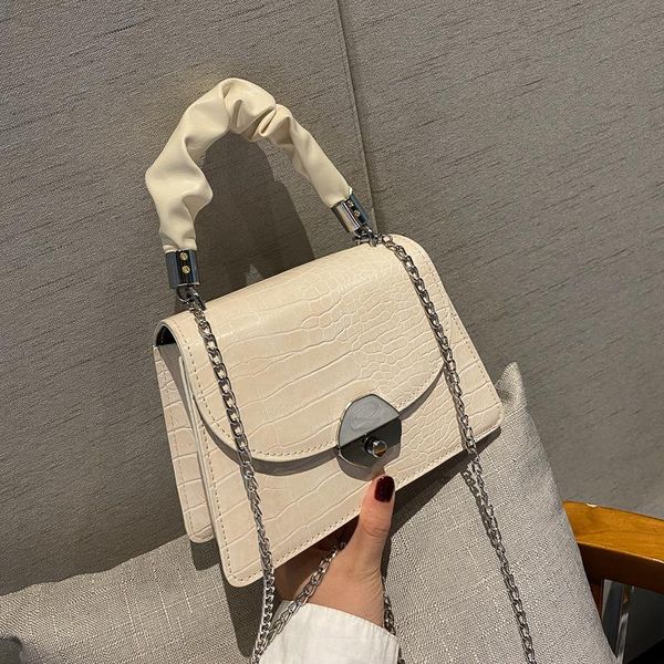 

2020 fashion woman shoulder bag leather flap chain crossbody black versatile luxury purses and handbags women bags designer