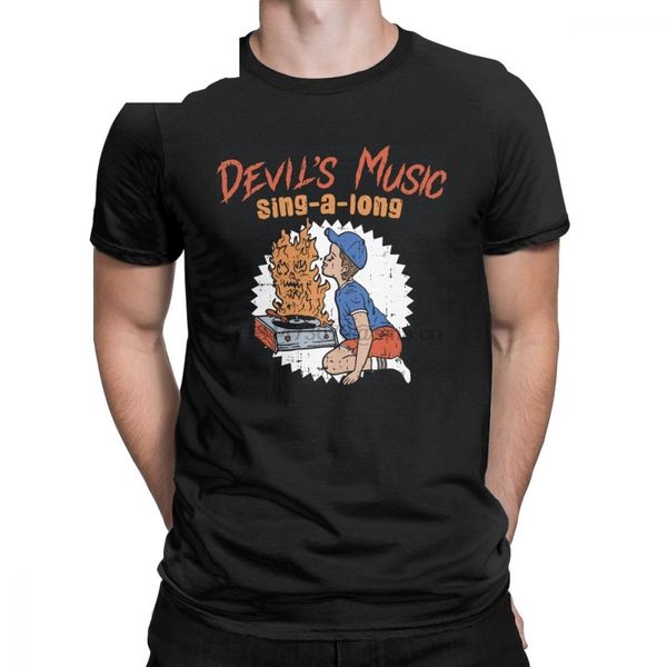 

devils music retro t shirt for men sing along wicked satan spirits witchcraft funny tee t shirts gift idea sport hooded sweatshirt hoodie