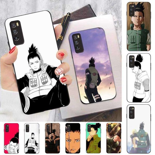

naruto shippuden animation - cartoon shikamaru mobile phone box huawei new star 2 plus 3i 4 e 5i pro 6 def 5g 7pro se4fre