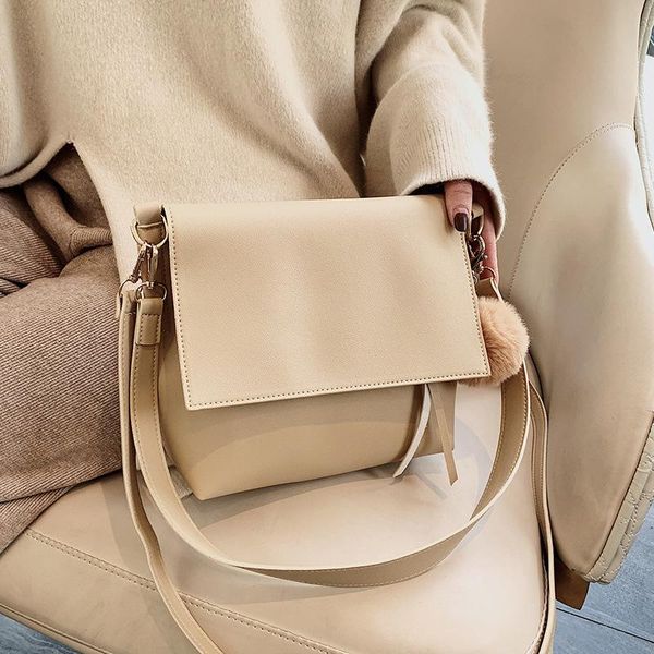 

cross body autumn winter ins bag ladies 2021 vintage one-shoulder small korean version simple versatile cross-body for women