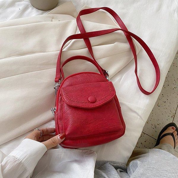 

shoulder bags simple messenger bag retro fashion women's handbags mini