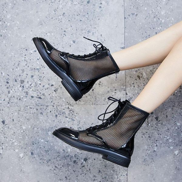 

boots women ankle genuine leather cow black beige green casual female shoes spring/summer/autumn/ladies footwear
