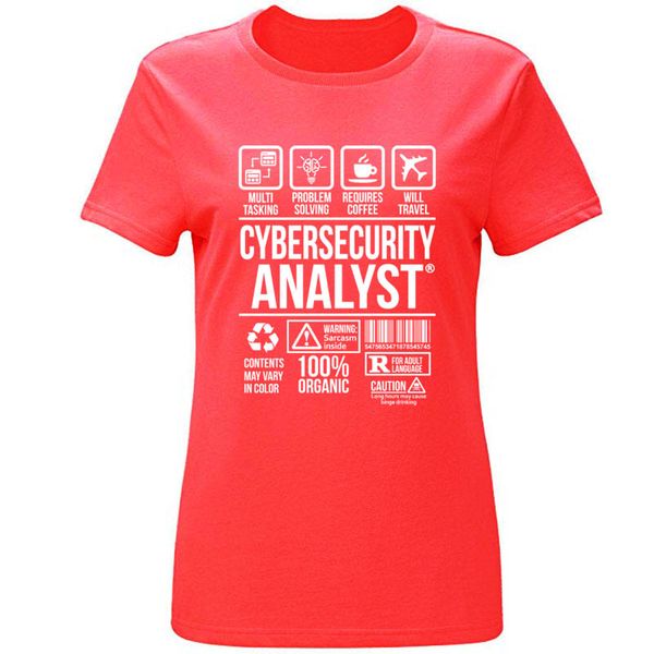 

custom cybersecurity analyst job profession men's cotton clothing male female size s 3xl pop tee hoodie designers t shirts sweatshirt