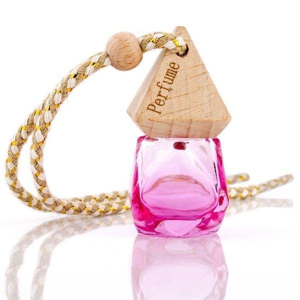 

perfume pendant air freshener glass clear refillable fragrance bottles for hanging empty bottle car accessories interior dhf2600