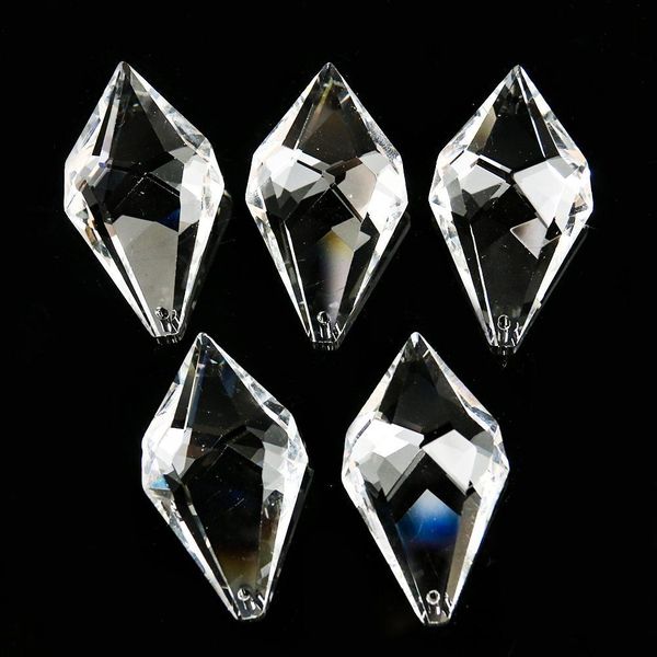 

5pcs 50 75mm arrow drop crystals pendants for chandeliers accessories hanging crystal decorations suncatcher crystal prisms h bbyvit