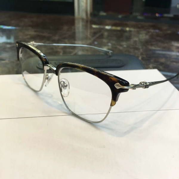 

tortoise silver eyeglasses glasses half frames clear sunglasses 53mm men fashon eyewear with box